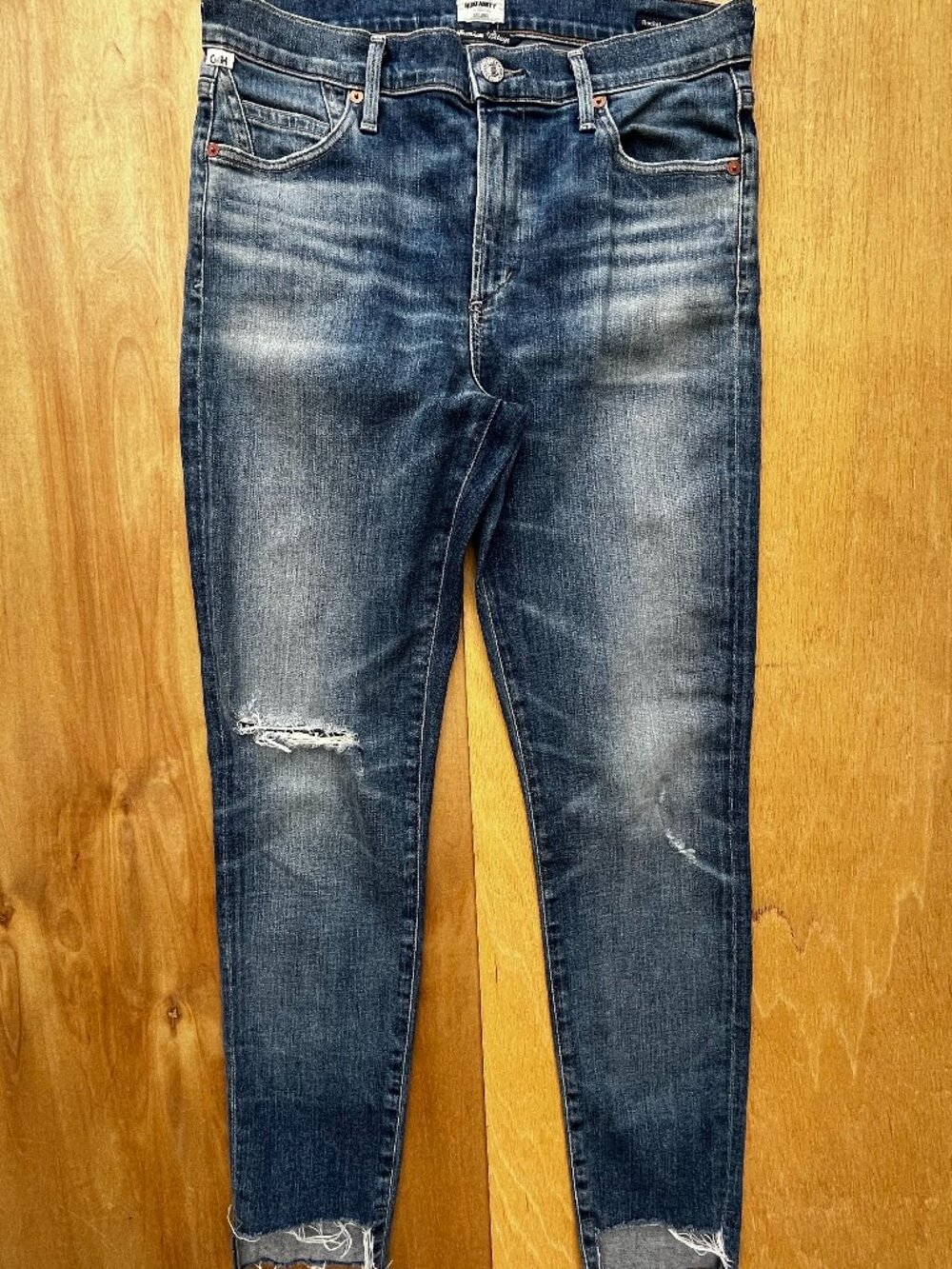 CITIZENS OF HUMANITY ROCKET HIGH RISE SKINNY JEANS Women’s sz 28 Blue Stretch